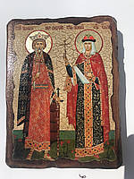 Икона Владимир и Ольга Святые