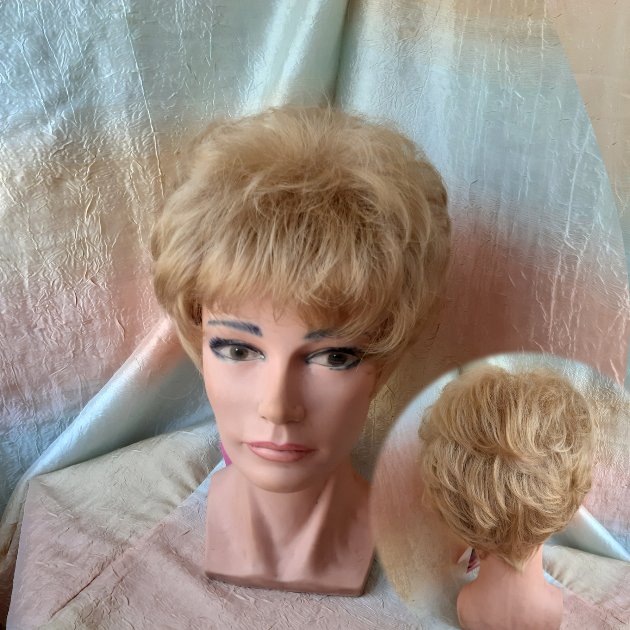 Перука коротка пшеничний мікс TR MADREN -24H613, фото 1