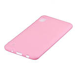 Чохол бампер SMTT для Samsung Galaxy A10 (2019) A105 — рожевий матовий TPU, фото 2