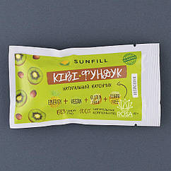Веганський батончик Ківі-фундук SunFill без цукру, 40 грамів