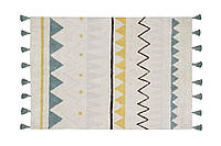 Ковер Lorena Canals Azteca Natural Vintage Blue Grande 120x160 cm