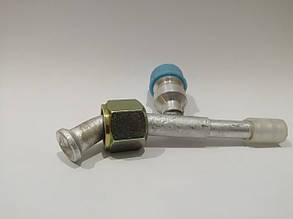 Фітінг №6, конус, 45' алюміній, з сервісним клапаном