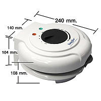 Прибор для приготовления вафель SONIFER cone maker SF-6034 электрическая вафельница белая