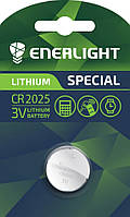 Дисковая батарейка Enerlight Lithium CR 2025 (157mAh)