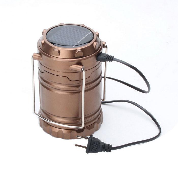 Ліхтарик із панеллю G85 Коричневий, фото 1