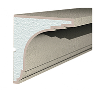Фасадний Карниз(плінтус) стельовий Prestige Decor KC 120