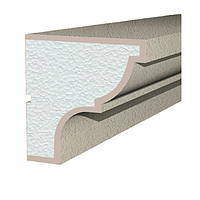 Фасадний Карниз(плінтус) стельовий Prestige Decor KC 121