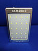 Power Bank Samsung (Сонячна батарея+LED ліхтарик) Silver, фото 4