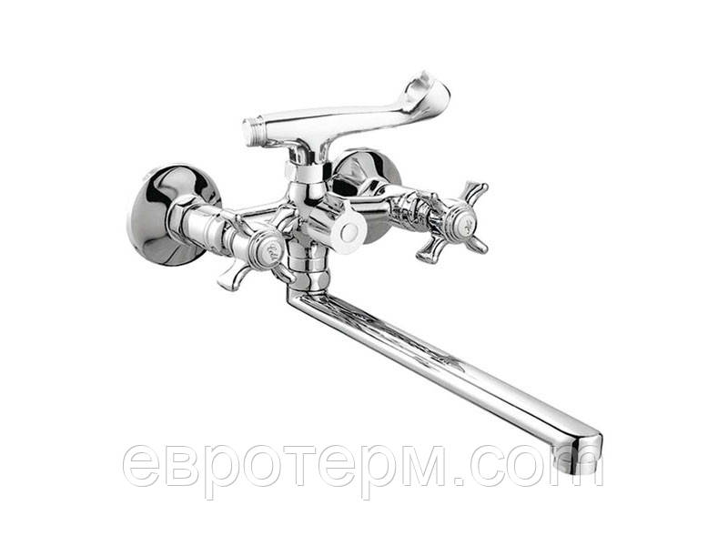 Змішувач для ванни CRON ZEUS 140 EURO Резина, фото 1