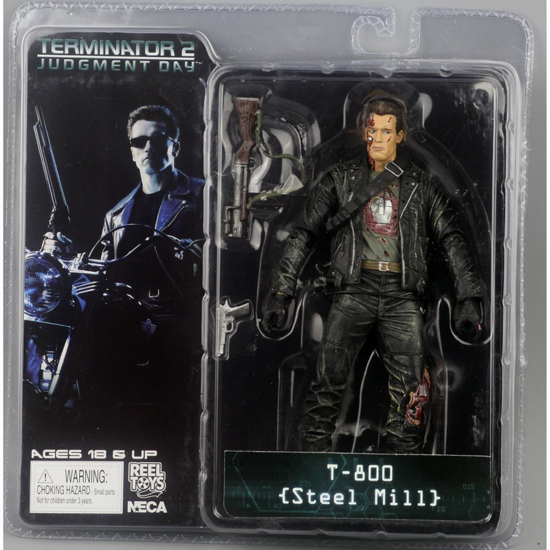 Фігурка NECA Термінатор T-800 Terminator 2 Judgment Day Steel Mill