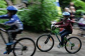 Обучение езде на велосипеде и подготовка к велогонкам, Костя 7 лет 1