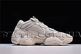 Чоловічі кросівки Adidas Yeezy 500 Desert Rat Blush, фото 2