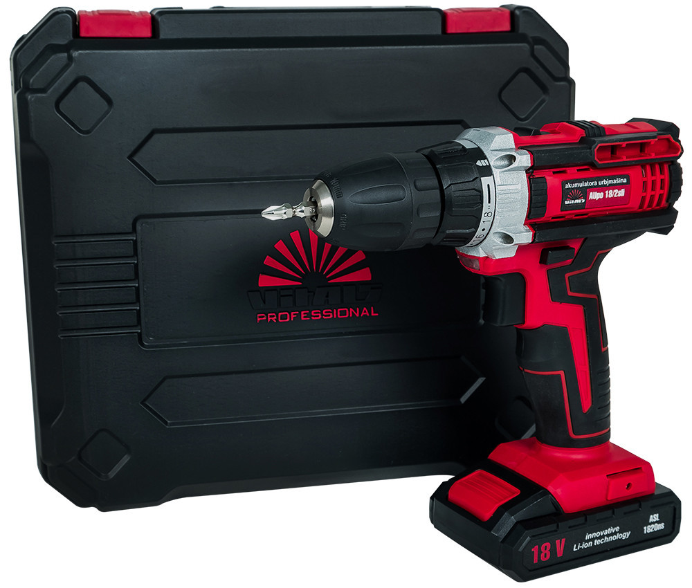 Дриль-шуруповерт Vitals Professional AUpo 18/2sli