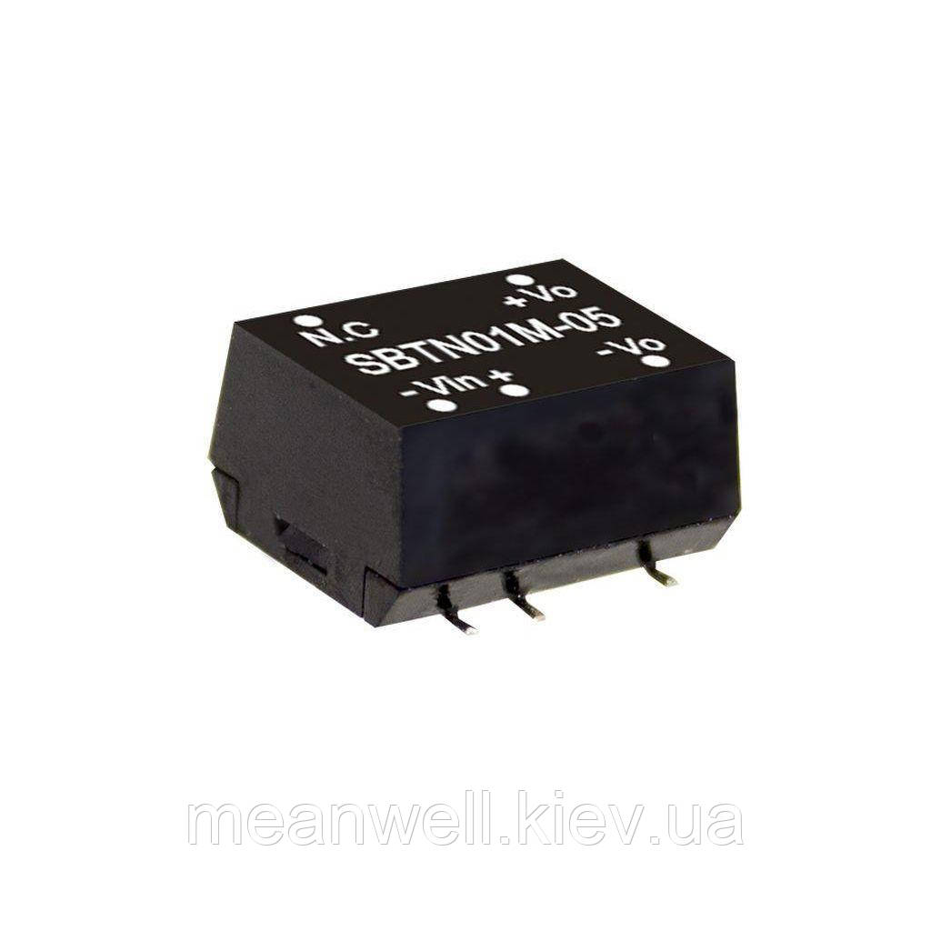 SBTN01M-15 Блок живлення Mean Well DC DC перетворювач вхід 10.8 ~ 13.2 V, вихід 15 в, 0.067A, фото 1