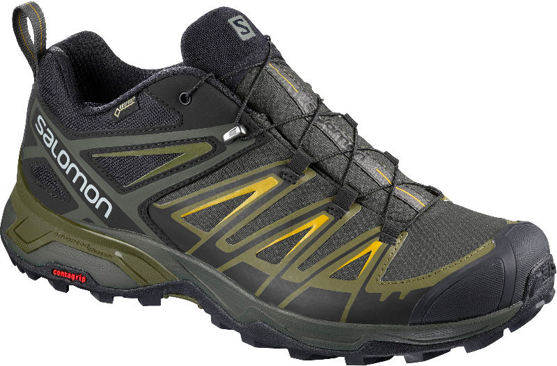 Оригінальні чоловічі кросівки Salomon X Ultra 3 GTX Castor Gray (402422)