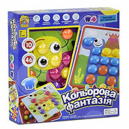 Мозаїка 7033 12 платформ з малюнками, 46 елементів "FUN GAME", фото 2