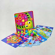 Мозаїка 7033 12 платформ з малюнками, 46 елементів "FUN GAME", фото 3