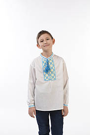 Вишиванка для хлопчиків штапель/бавовна/поплін