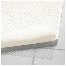 Килимок для ванної IKEA FÄLAREN білий 50x80 см 403.359.06, фото 4