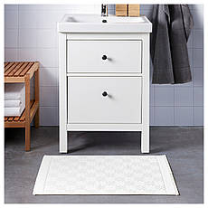 Килимок для ванної IKEA FÄLAREN білий 50x80 см 403.359.06, фото 5