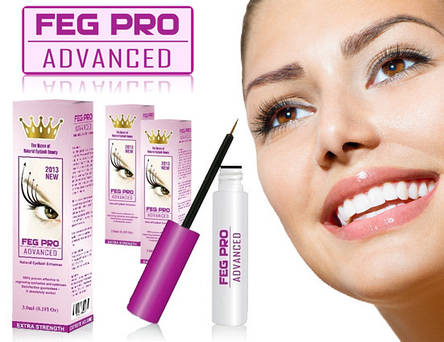 Засіб для росту і зміцнення вій Feg Pro Advanced, фото 2