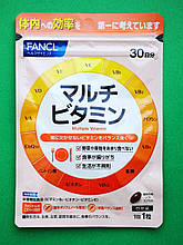 Мультивітаміни FANCL Multiple Vitamin, 30 капсул на 1 місяць, Японія