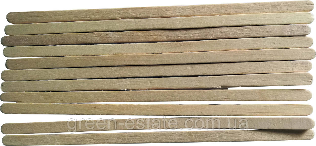 Палочки для размешивания деревянные шлифованные 1000 шт. - фото 2 - id-p1006280626