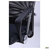 Офісне крісло АМФ АЕРО HB Line чорне Сітка, фото 8