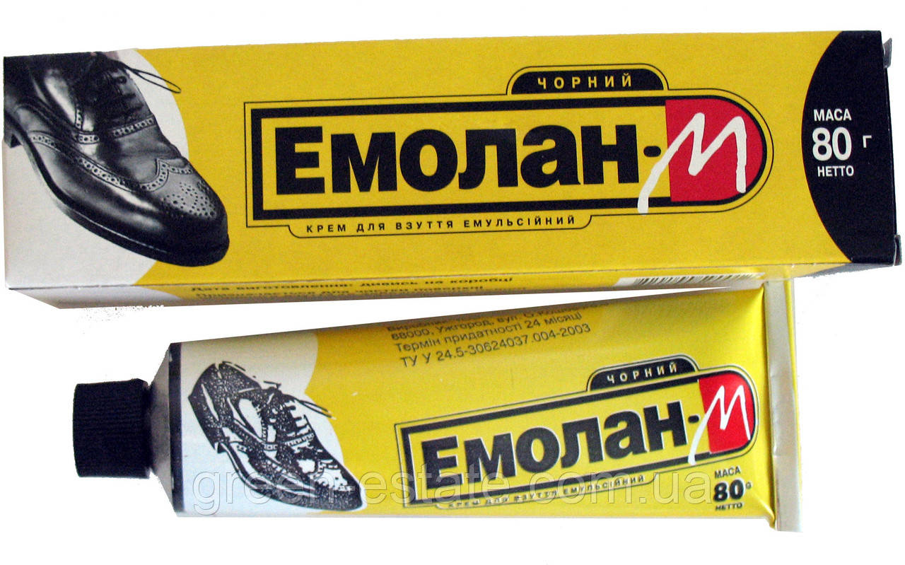 Крем для обуви Эмолан 80гр купить в Украине почтой, цена оптом 2022