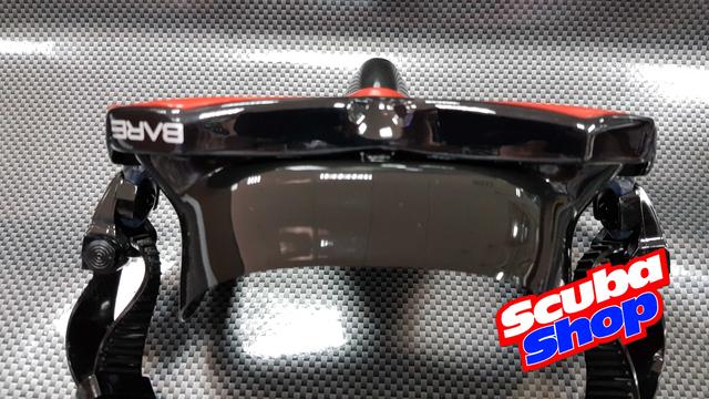 Маска Bare Duo для підводного плавання, чорно-червона Маска Bare Duo для підводного плавання, чорно-червона