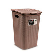 Кошик для білизни Stefanplast Elegance 50 л (синя)