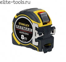 Рулетка вимірювальна Stanley FatMax Autolock зі знімним гачком 8 м х 32 мм