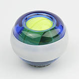 Powerball-Gyroscope з підсвічуванням і лічильником SpinMaster Blue, фото 2