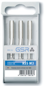 Набір ручних мітчиків DIN 352 HSS-G M 6 SB NEW  GSR Німеччина, фото 1