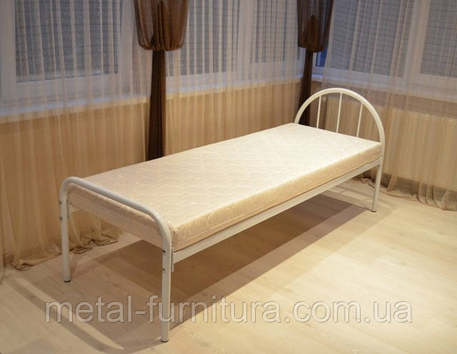 Кровать металлическая двухъярусная для хостелов - фото 5 - id-p7122329