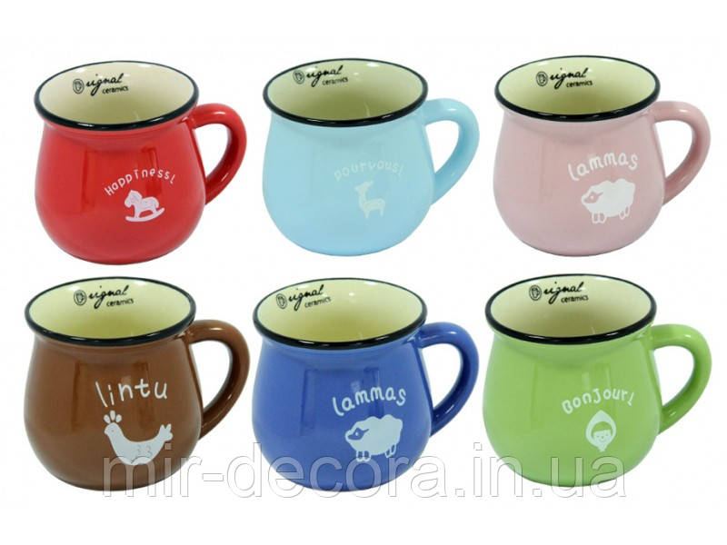 Кухоль "Міні-Олд-cтайл Animal" асортименті, 250 мл., фото 1