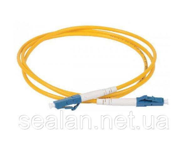 Патчкорд оптичний LC/UPC- LC/UPC 3мм SM 1м G657A ValCord