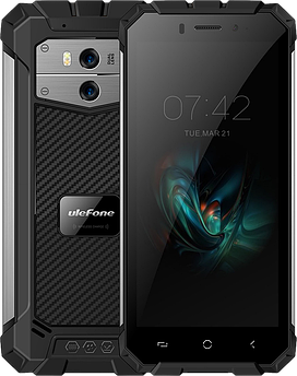 Ulefone Armor X, 2/16 Gb, IP68, Android 8.1, NFC, Qi-зарядка, 13+5 Mpx, FaceID, дисплей 5.5"