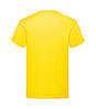 Чоловіча футболка яскраво-жовта бавовна 082-К2, фото 2