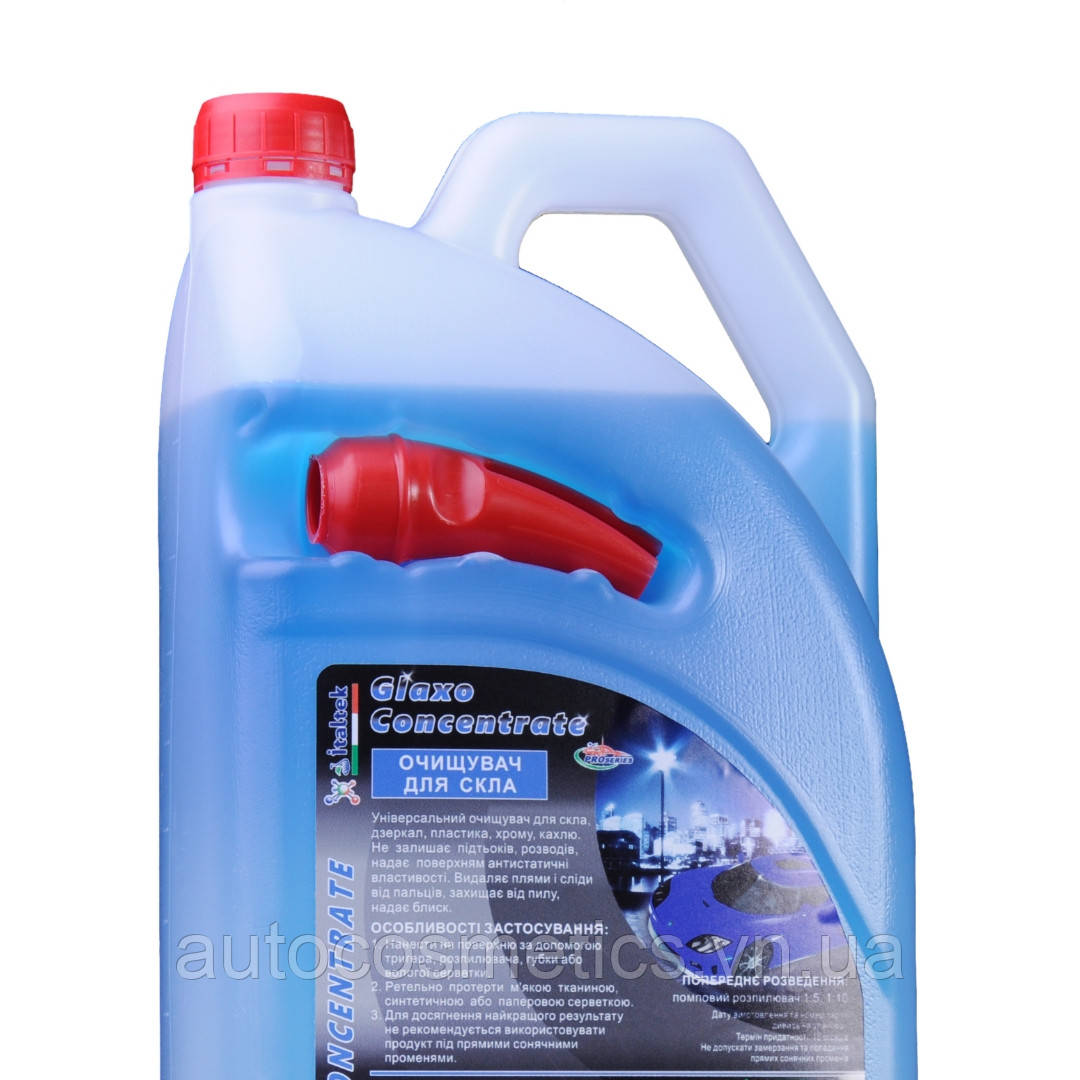 Очисник скла та хрому GLAXO Concentrate 5л