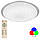 СВІТЛОДІОДНИЙ СВІТИЛЬНИК c пультом ДУ LUMINARIA SATURN 60W RGB R-535-SHINY-220V-IP44, фото 6