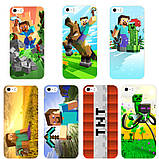 Чохол для телефона iphone 5-14 Minecraft друк чохлів по фото, фото 3