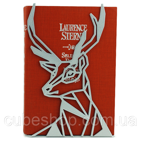 Металевий упор для книг Glozis Deer