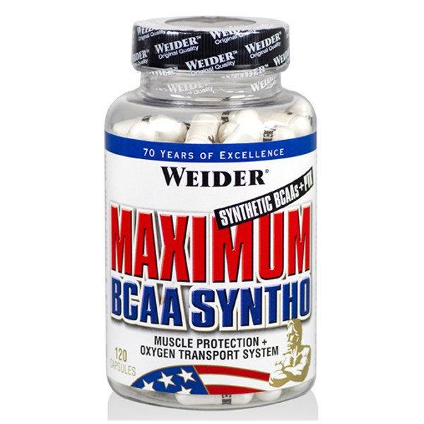Амінокислоти Weider Maximum BCAA Syntho 120 caps, фото 1