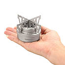 Титанова спиртівка з титановою підставкою., фото 3