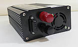 Інвертор 300 Вт (пік 600 Вт) Чиста синусоїда (перетворювач з 12V на 220V), фото 4