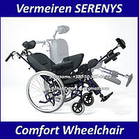 Коляска для тривалої опіки пацієнта з підтримкою голови Vermeiren SERENYS Comfort Wheelchair