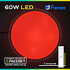 Стельовий світильник Feron AL5000 60W з RGB підсвіткою STARLIGHT круглий LED 550*78mm з пультом ДУ 4900Lm, фото 3