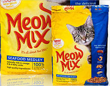 Корм Meow Mix Meow Mix SeaFood Medley КОКТЕЙЛЬ З МОРЕПРОДУКТІВ 6,44 кг СУПЕР ЦІНА!!