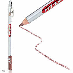 Олівець для губ з точилкою maXmaR № 02 MC-004